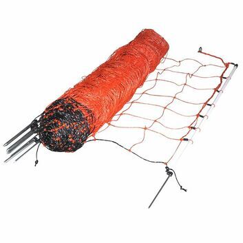 50m x 90cm Gallagher Orange Sheep Netting Single Pin