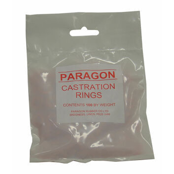Paragon Rubber Livestock Castrating Rings