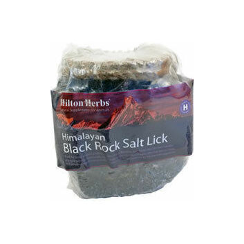 Hilton Herbs Himalayan Black Rock Salt Lick - 1 KG