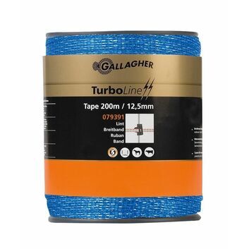 Gallagher TurboLine Tape 12.5mm Blue 200m