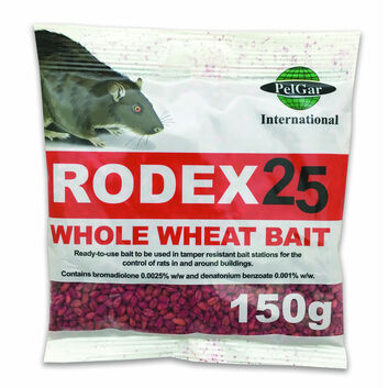 Pelgar Rodex 25 Whole Wheat Rat/Mouse Bait