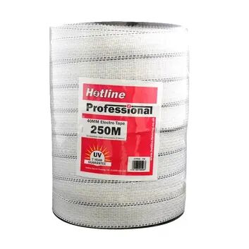 Hotline White Professional Electro Tape - 40mm x 200m