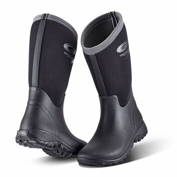 Grubs TIDELINE™ - Calf Length Wellington Boot Black