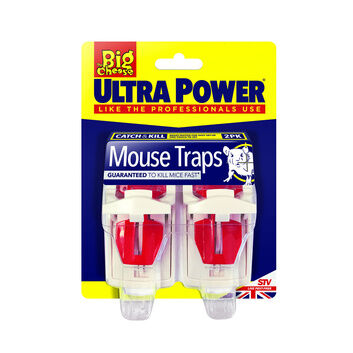 The Big Cheese Ultra Power Mouse Trap - Twin Pack