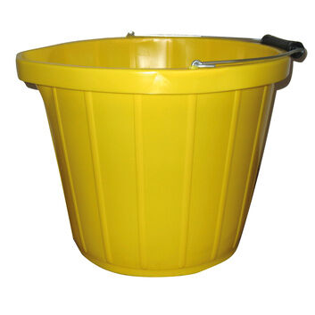 Stadium Heavy Duty Yellow Bucket - 3 Gallons