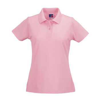 Russell Ladies' Classic Cotton Polo Candy Pink