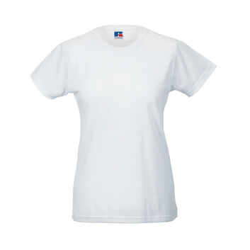 Russell Ladies' Slim T-Shirt White