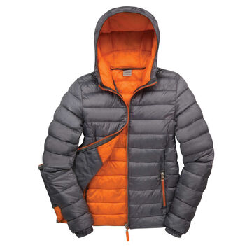 Result Urban Outdoor Wear Ladies' Snow Bird Padded Jacket Grey/Orange