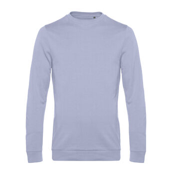 B&C Men's #Set In Sweatshirt Lavender