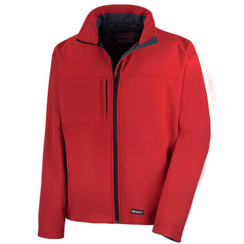 Result Men's Classic Softshell Jacket Red