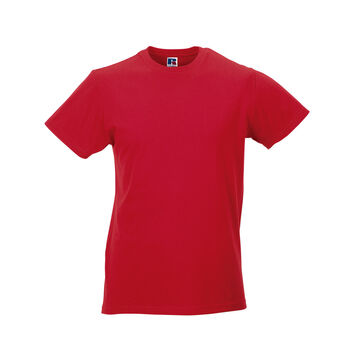 Russell Men's Slim T-Shirt Classic Red