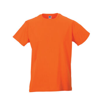 Russell Men's Slim T-Shirt Orange