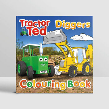 Tractor Ted Colouring Diggers Activity Book