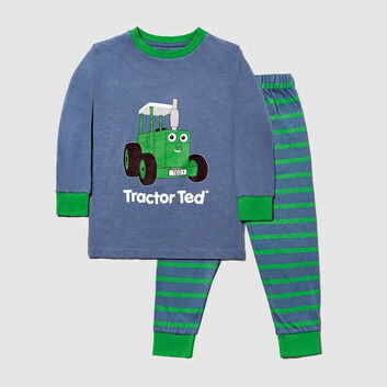 Tractor Ted Cosy Stripes Pyjamas