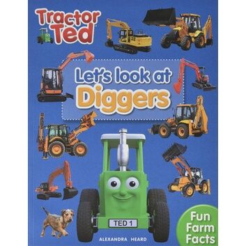 Tractor Ted Let's Look at Diggers Book