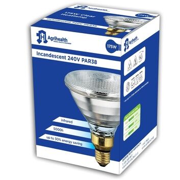 Agrihealth Infrared Bulb 175W Clear