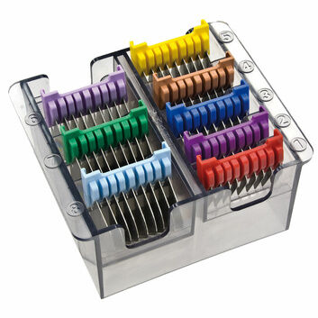 Wahl Stainless Steel Coloured Comb Set