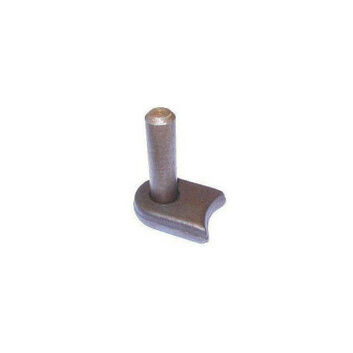 10 x Perry 19mm No.154/R Gate Hooks to Weld with Radius End Base