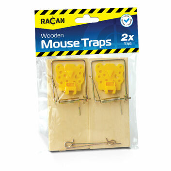Lodi Racan Wooden Mouse Traps (2 Pack)