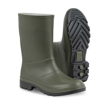 Nora ISEO PVC Unisex Non-Safety Calf Wellington Boots - Green