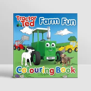 Tractor Ted Farm Fun Colouring Book