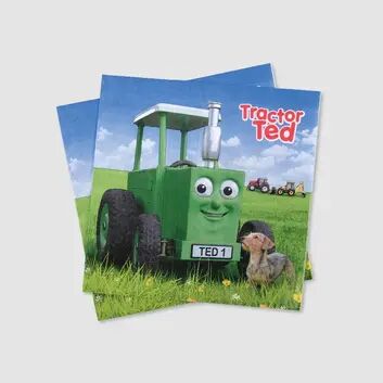 Tractor Ted & Midge Party Napkins - Pack Of 20