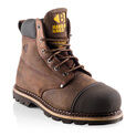Buckler B301SM SB Chocolate Brown Lace Safety Work Boots additional 1
