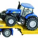 Siku Low-Loader Truck with New Holland Tractors 1:87 additional 1