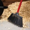 Red Gorilla Poly Yard Broom With Handle additional 2