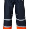Betacraft Tuffbak Flex Children's Waterproof Over Trousers Navy/Orange additional 1