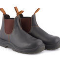 Blundstone 192 Leather Safety Dealer Boots Stout Brown additional 1