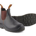 Blundstone 192 Leather Safety Dealer Boots Stout Brown additional 4