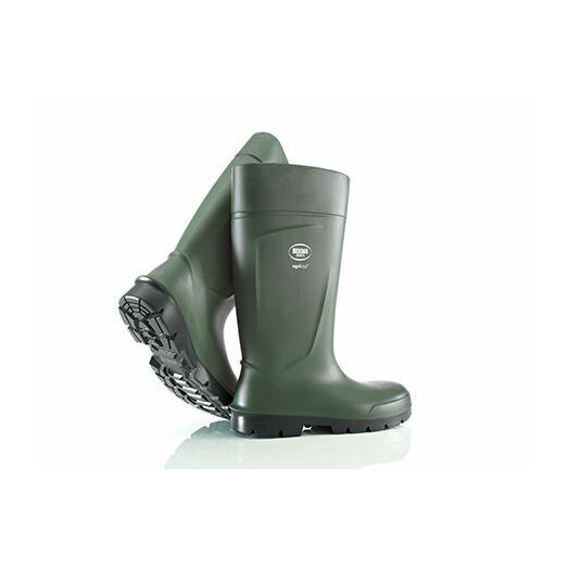 Bekina Steplite Easy Grip Soft Wellington Boots Green