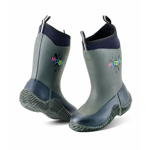 Grubs MUDDIES® ICICLE 5.0™ Children's Wellington Boots - Charcoal