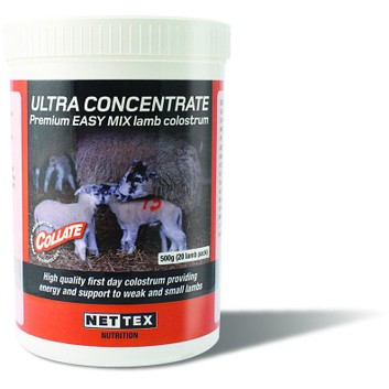 1Kg Nettex Collate Ultra Concentrate Premium Lamb Colostrum 1kg (40 Lamb Pack)