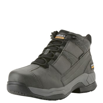 Ariat Contender SB Suede Safety Work Boot Charcoal