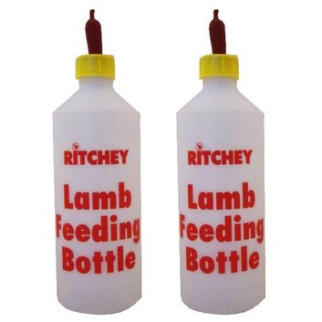 500ml Ritchey Lamb Feeding Bottle With Red Teat Multibuy