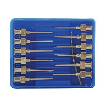 Luer Lock Needles 17G x 3/4" - Pack of 12