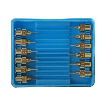 Luer Lock Needles 22G x 1/4" - Pack of 12