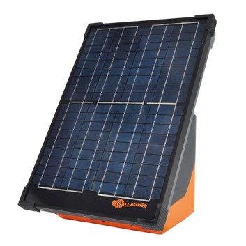 Gallagher S200 Solar Energizer Including 2 Batteries (12V - 2,0 J)