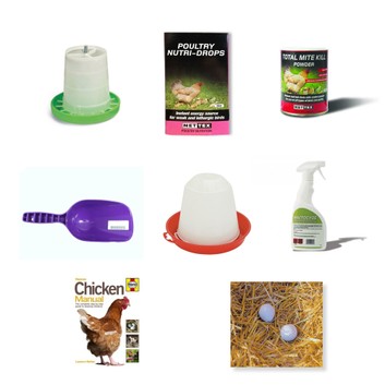Tanner Trading Poultry Chicken Starter Kit (Without Coop)