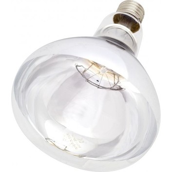Tusk Intelec ES27 Hard Glass Infra-Red Bulb Clear - 250w