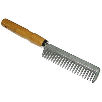 StableKit Mane & Tail Comb Metal with Wooden Handle