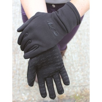 Mark Todd Winter Grip Fleece Gloves Black