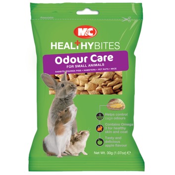 Mark & Chappell Healthy Bites Odour Care for Small Animals - 30 GM