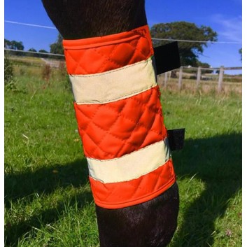 Equisafety Quilted Reflective Horse Leg Boots