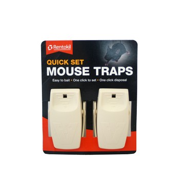 Rentokil Quick Set Mouse Trap - TWIN PACK