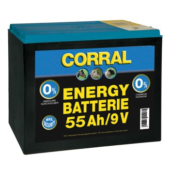 Corral Zinc-Carbon 55 Ah Dry Battery - 9V