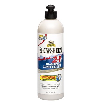 Absorbine ShowSheen 2-in-1 Shampoo & Conditioner - 591 ML