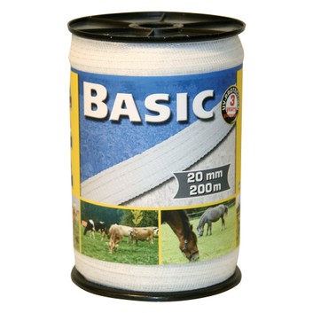 Basic Fencing Tape 200m x 20mm